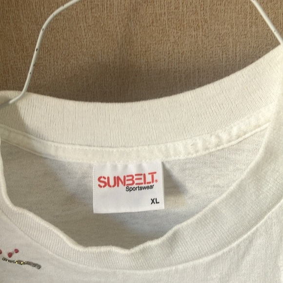 Sunbelt White T-Shirt with Patriotic Design xl - Picture 5 of 6